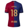 Camiseta de fútbol FC Barcelona Romeu 18 Primera Equipación 2024-25 - Hombre